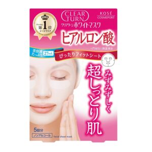 KOSE 高絲透明質酸保濕鎖水面膜 5'S