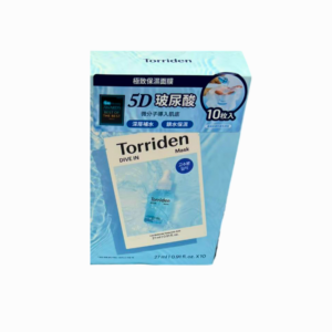 TORRIDEN 桃瑞丹5D微分子玻尿酸保濕面膜 10'S
