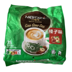NESCAFE 雀巢新加坡白咖啡 - 榛子味 15'S