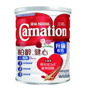 NESTLE 雀巢三花柏齡健心三清高高鈣較低脂奶粉 1.6KG