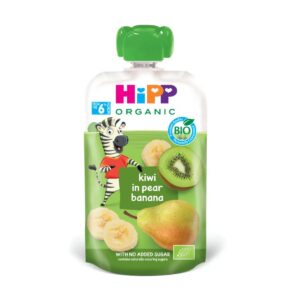 HIPP 喜寶有機果蓉唧唧裝(6個月以上) - 奇異果梨香蕉 100G