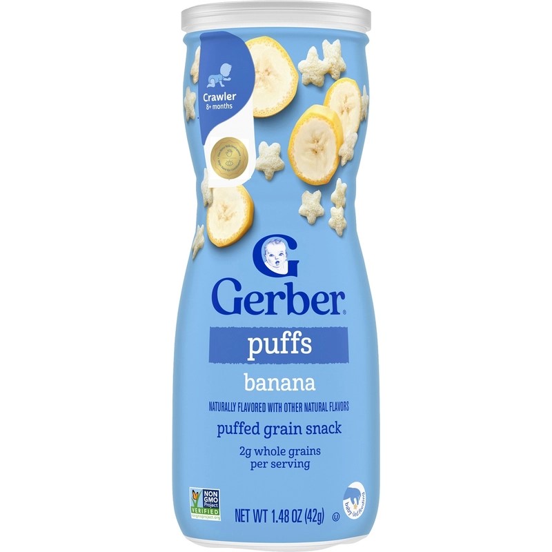 GERBER 嘉寶星星餅乾 - 香蕉 42G