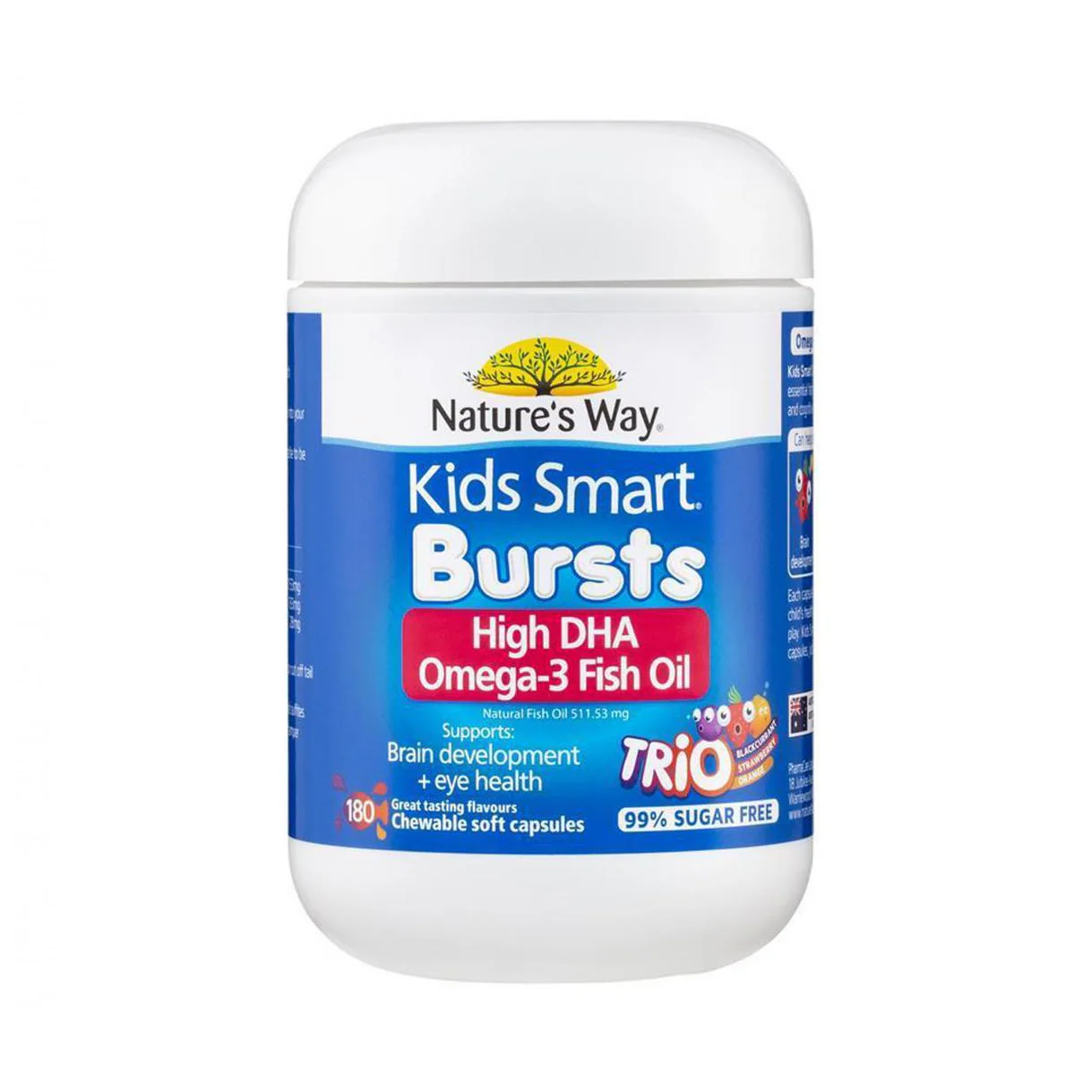 NATURE'S WAY 兒童奧米加3魚油軟糖 180'S