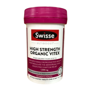 SWISSE HIGH STRENGTH ORGANIC VITEX 1500MG 60'S