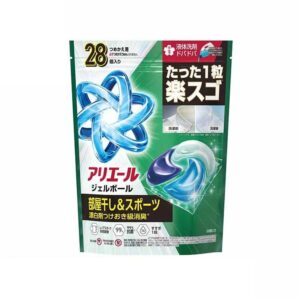 寶潔ARIEL BIO 4D碳酸抗菌洗衣球-室內(綠) 28'S