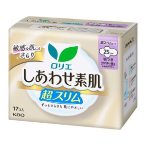 LAURIER 樂而雅 F 系列超輕薄日用護翼衛生巾(紫)25CM 17'S