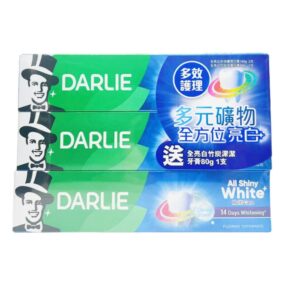 DARLIE 全亮白牙膏-多效護理 140Gx2'S+贈品