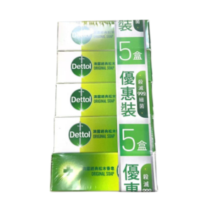 DETTOL 滴露皂 - 松木 100Gx5'S