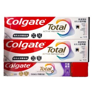 COLGATE 高露潔全效備長炭深層潔淨牙膏 150Gx2'S (+65G牙齦護理)