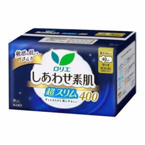 LAURIER 樂而雅 F 系列超薄夜用護翼衛生巾(黑)40CM 9'S