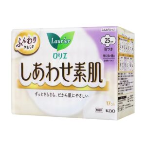 LAURIER 樂而雅 F 系列纖薄日用護翼衛生巾(紫)25CM 17'S