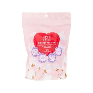 LOVE DES FACE 一次性壓縮洗臉巾 30'S