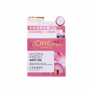 LOREAL 歐萊雅水清新葡萄籽保濕滋潤霜 50ML