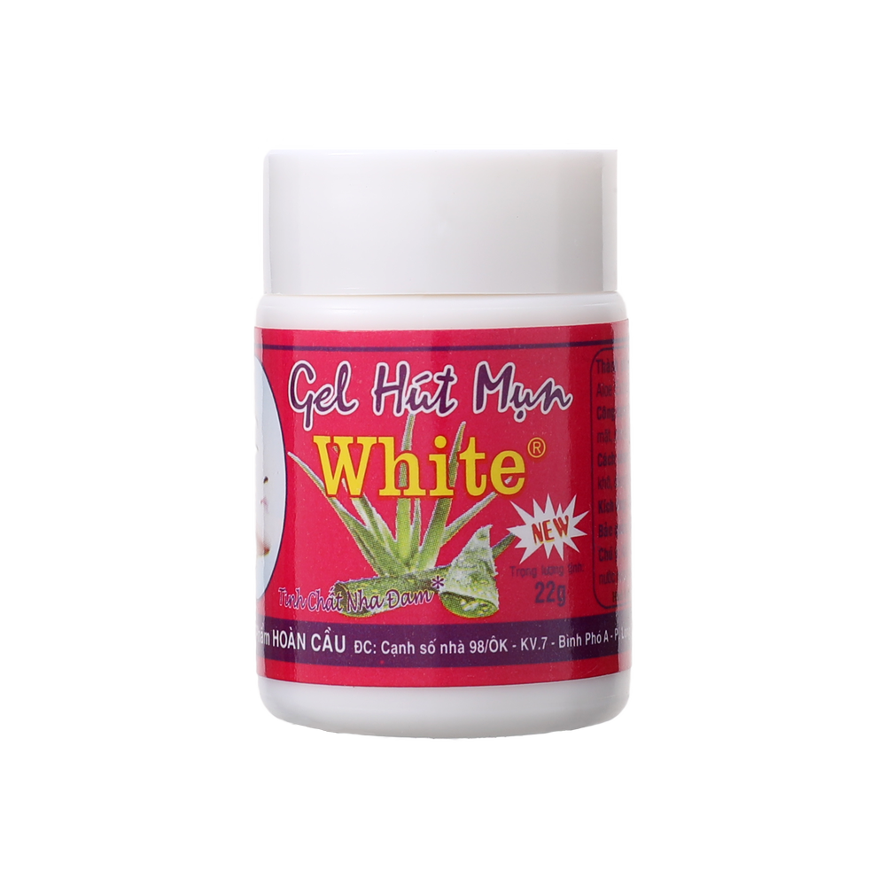 泰國WHITE去黑頭蘆薈膠(黑頭水) 22G