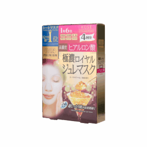 KOSE 高絲膠原蛋白黃金啫喱面膜 - 水嫩緊緻 4'S