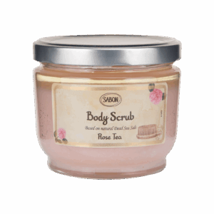 SABON 身體磨砂 - 玫瑰花茶 600G