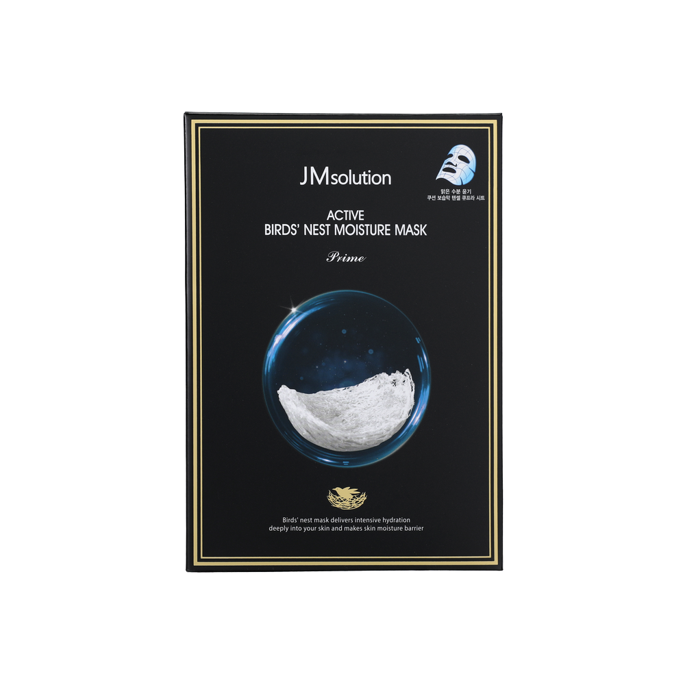 JM SOLUTION 燕窩保濕面膜 10'S(每盒)