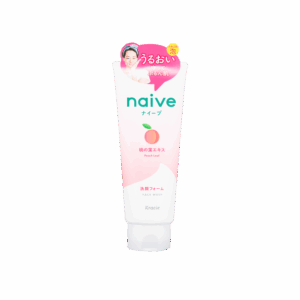 KRACIE NAIVE 潔面乳 - 桃子香 130G