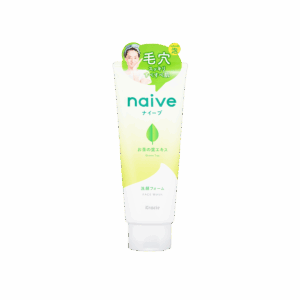 KRACIE NAIVE 潔面乳 - 綠茶香 130G