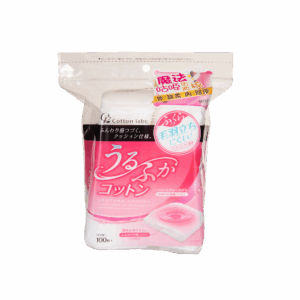 DAISAN COTTON LABO URUFUKA 化妝棉 100'S