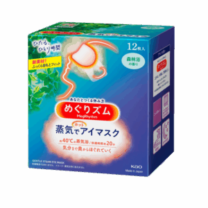 KAO 花王蒸氣溫熱眼膜 - 森林浴 12'S