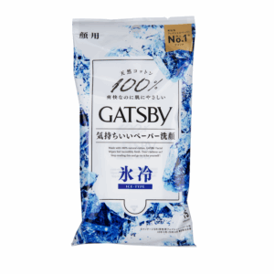 GATSBY 清爽潔面紙巾 - 冰涼型 15'S