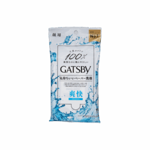 GATSBY 清爽潔面紙巾-清爽 15'S