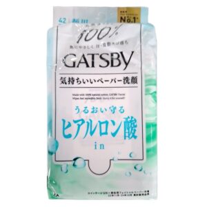 GATSBY 清爽潔面紙巾 - 保濕 42'S