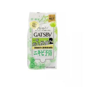 GATSBY 清爽潔面紙巾 - 殺菌防痘 42'S