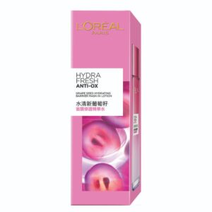 LOREAL 歐萊雅水清新葡萄籽面膜修護精華水 130ML