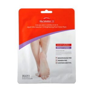 JIGOTT VITA SOLUTION 12 維他命亮白足部護理水足膜 2'S