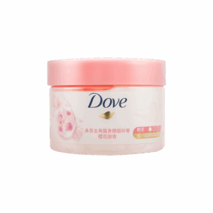 DOVE 多芬去角質身體磨砂膏 - 櫻花甜香 298G