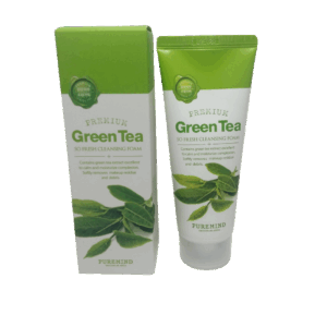 PURE MIND 清爽潔面泡沫(綠茶) 100ML