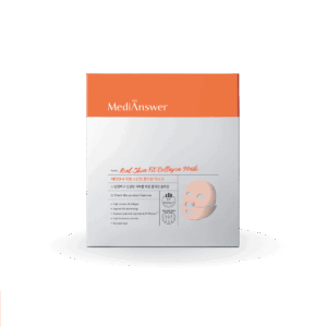 MEDIANSWER REAL SKIN FIT COLLAGEN MASK 4'S