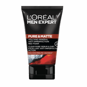 LOREAL 歐萊雅男士清爽控油火山礦物淨膚潔面乳 100ML