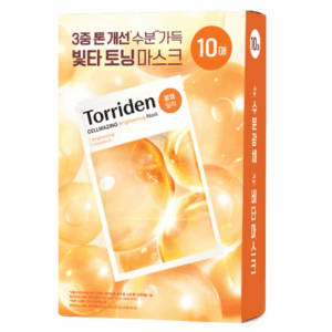TORRIDEN 桃瑞丹維他命C亮白安瓶面膜 10'S