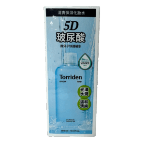 TORRIDEN 桃瑞丹5D微分子玻尿酸清爽保濕化妝水 300ML