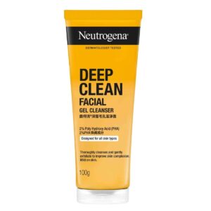 NEUTROGENA DEEP CLEAN FACIAL GEL CLEANSER 100G