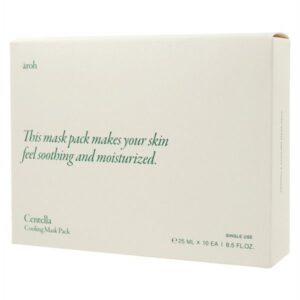 AROH CENTELLA HERB COOLING MASK PACK 25MLx10'S