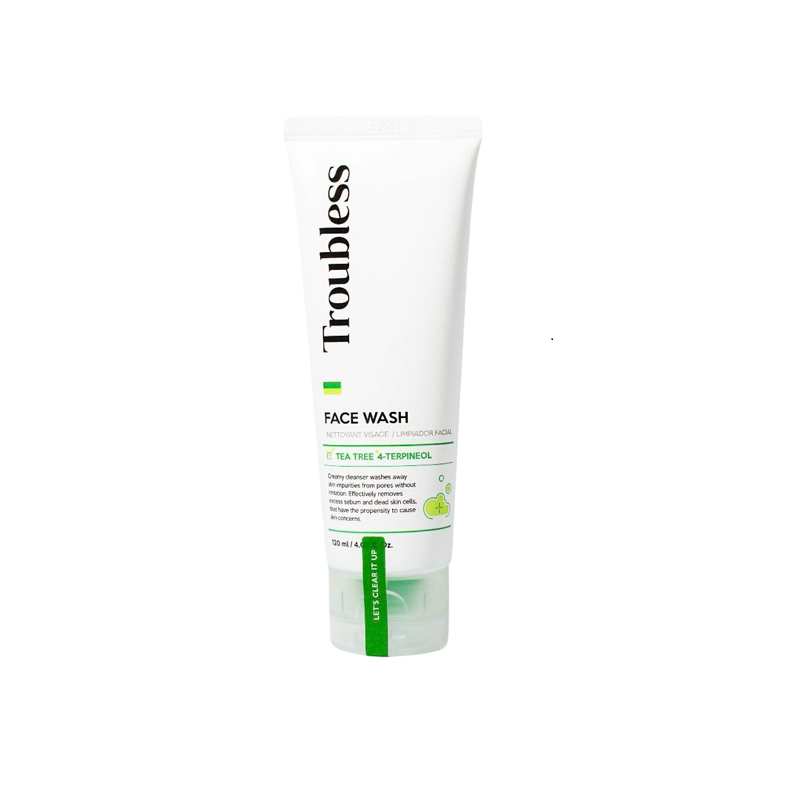 TROUBLESS FACE WASH 120ML