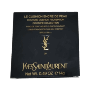 YSL 聖羅蘭輕透無重羽毛氣墊粉底SPF23#20 14G (酒紅皮革盒)