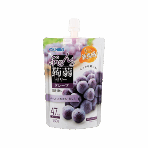 ORIHIRO 低卡路里蒟蒻(葡萄味) 130G