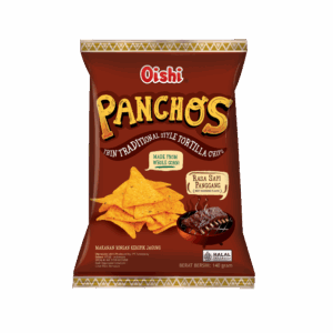 OISHI PANCHOS RASA-SAPI PANGGANG 140G