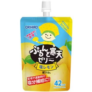 ORIHIRO KONJAC AGAR JELLY-SALTED LEMON 130G