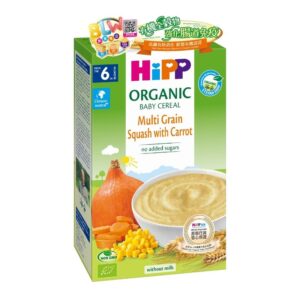 HIPP 喜寶有機米糊(6個月以上) - 南瓜多穀物 200G