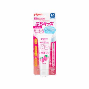 PIGEON 貝親嬰兒防蛀牙膏(18個月以上) - 草莓 50G