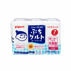 PIGEON 貝親嬰兒乳酪味飲品(7個月以上) 100MLx3'S