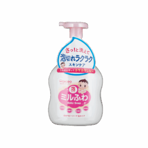 WAKODO 和光堂嬰兒全身沖涼泡泡 450ML(泵裝)