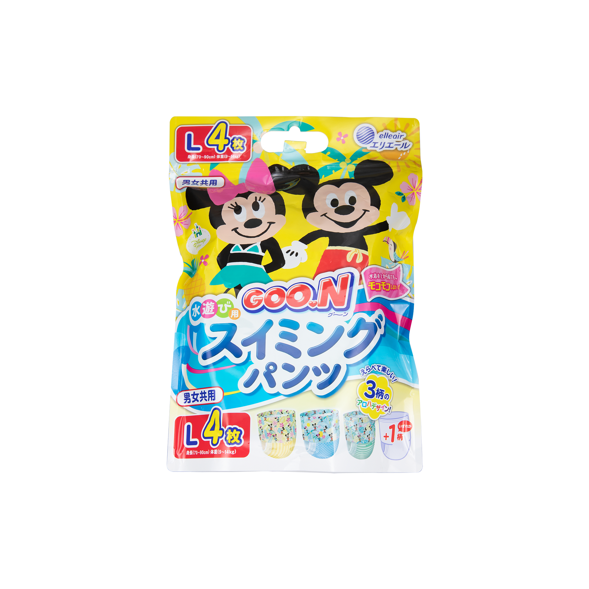 GOO.N SWIMMING PANTS (BOY/GIRL)-L 4'S (DISNEY)