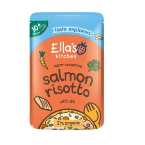 ELLA'S KITCHEN 有機食品蓉(10個月以上) - 三文魚芝士燴飯 190G